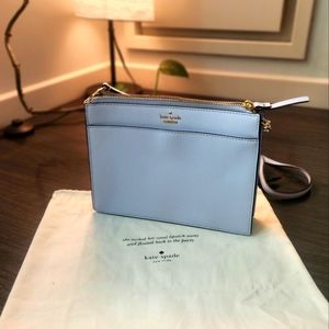 Kate Spade Eggshell Blue Crossbody Purse